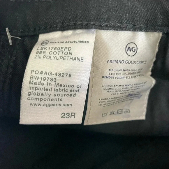 Adriano Goldshmied the Casey relaxed skinny ankle black denim - Picture 10 of 11